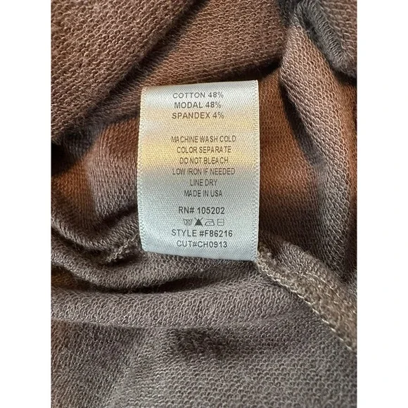 Chalet et Ceci Women's Charcoal Grey Dress‎ Made USA Size S - Picture 4 of 7